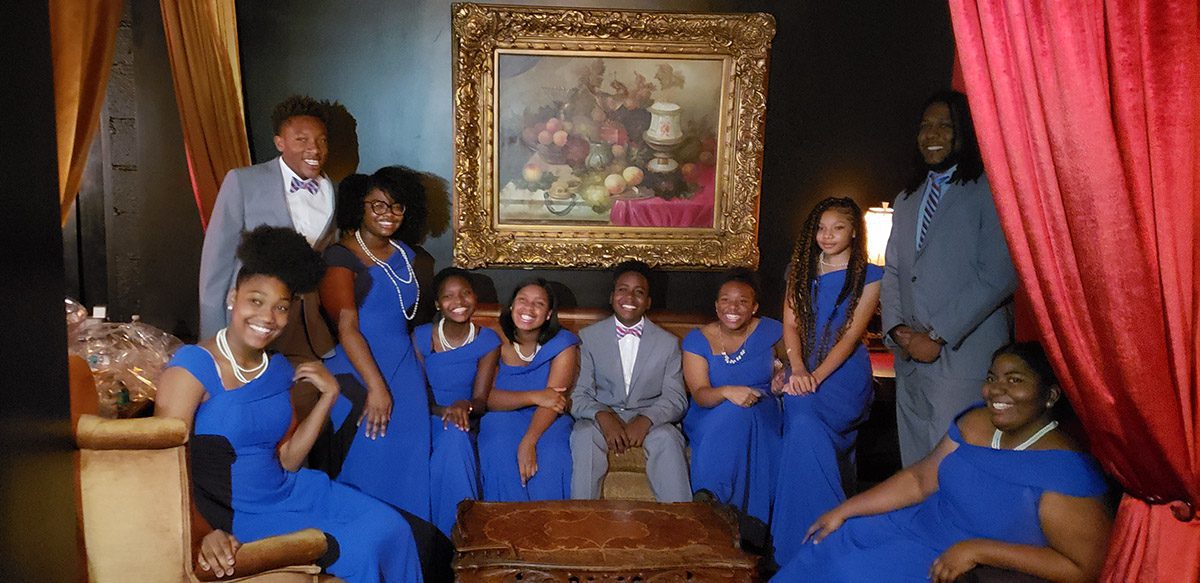 Performing arts students at Sallie B Howard Public Charter School in Wilson, NC 27893